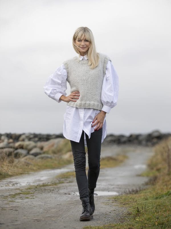 VIKING - VENN VEST I DOBBELT GARN 2036-3 - Bilde 3