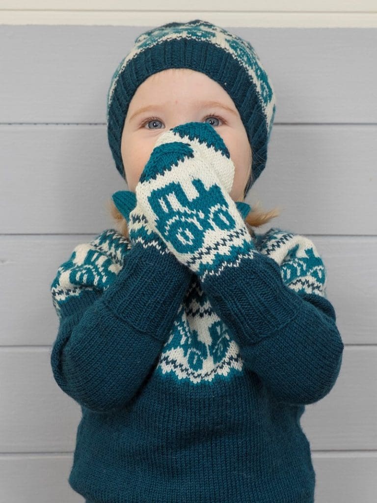 Product image for VIKING - TRAKTOR LUE OG VOTTER 2110-6A