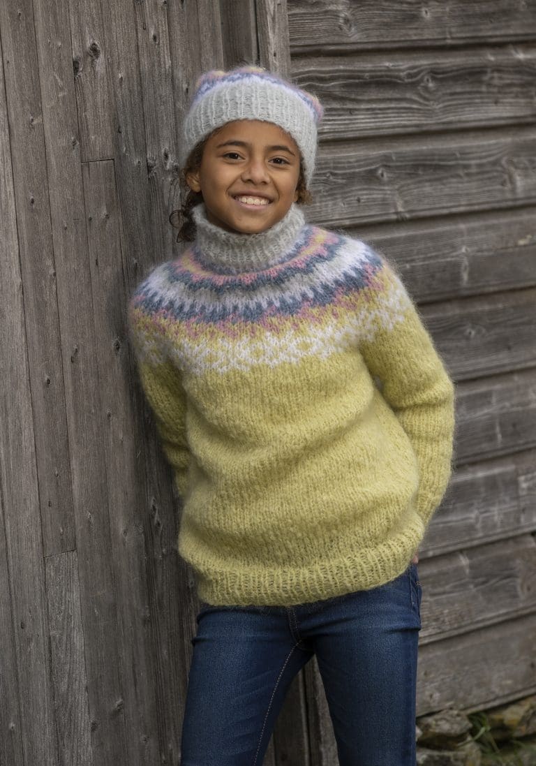 Product image for VIKING - NOVA GENSER OG LUE GULGRØNN 2026-6