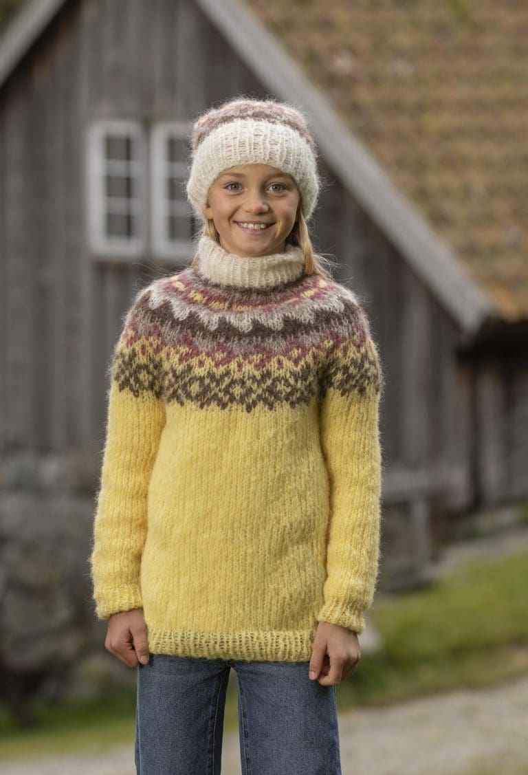 Product image for VIKING – NOVA GENSER OG LUE 2027-1E (ALPACA MAYA)