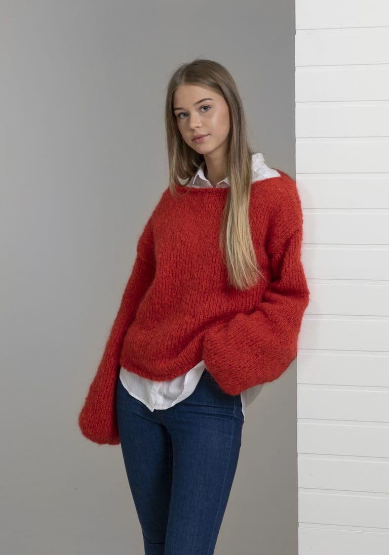 Product image for VIKING - NEO GENSER RØDORANSJE 2201-2B