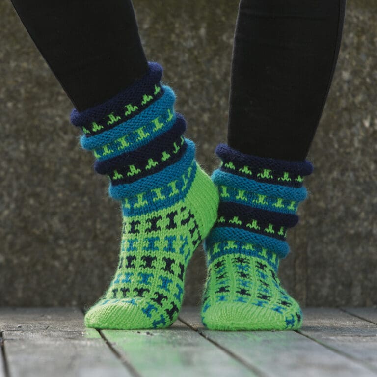 Product image for STRØMPER GRØNN 1508-4