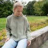 DSA - ÅSTA GENSER STØVET JADEGRØNN 114-02A