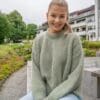 DSA - ÅSTA GENSER STØVET JADEGRØNN 114-02A