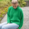 DSA - ÅSTA GENSER SKARP GRØNN 114-02B