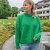 DSA - ÅSTA GENSER SKARP GRØNN 114-02B