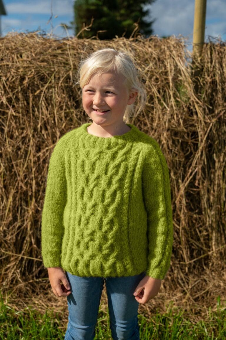 Product image for DSA – AMETYST GENSER PÆREGRØNN 114-05B