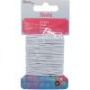 ELASTIKK RUND, 8 M x 1.5 MM HVIT