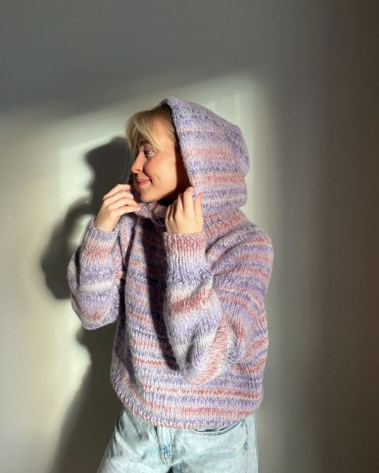 Product image for ØYUNN KROGH - BALAKLAVA GENSER 03-05