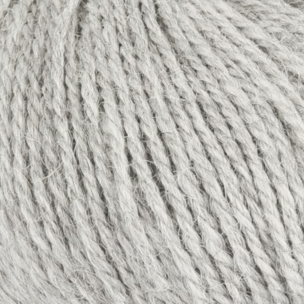 226 716 DG Alpakka Forte 716 Lys Grå Melert Utklipp