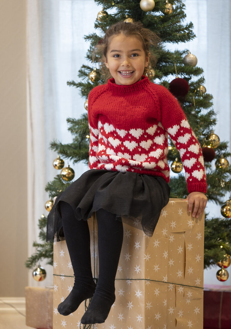 Product image for SNØHJERTE GENSER 2334-20