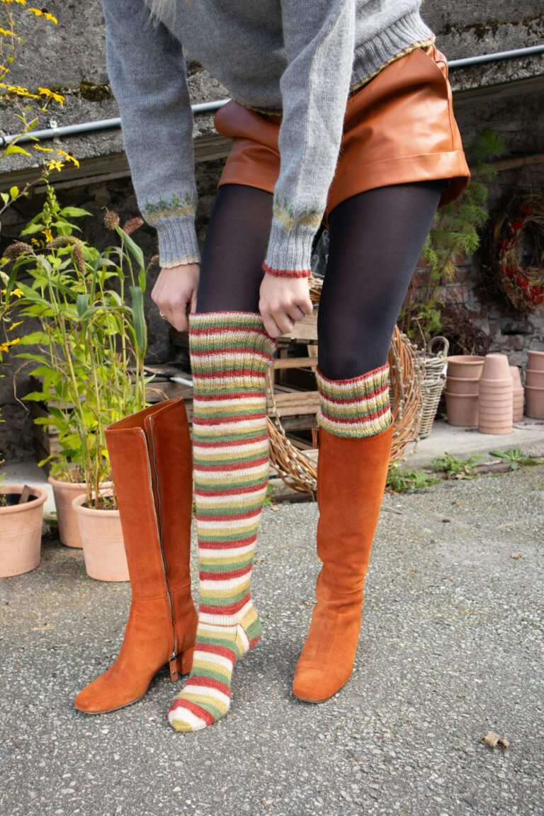 Product image for FROSSEN KNESTRØMPER 478-08
