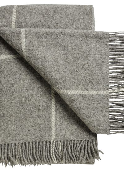 PLEDD 130x200 CHECKS - NORDIC GREY
