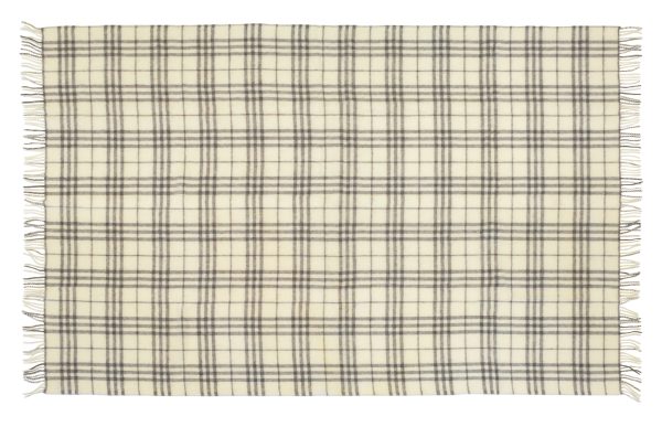 PLEDD 140x240 CHECKS - MULTI WHITE GREY - Bilde 2