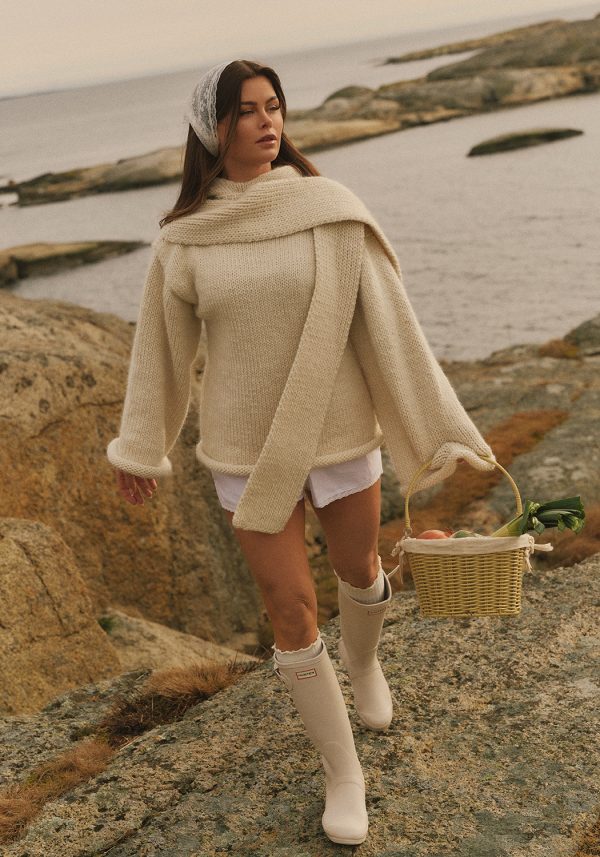 NORDKINN GENSER M/SKJERF OG HETTE BY SOFIE KARLSTAD 2509-3A - Bilde 2