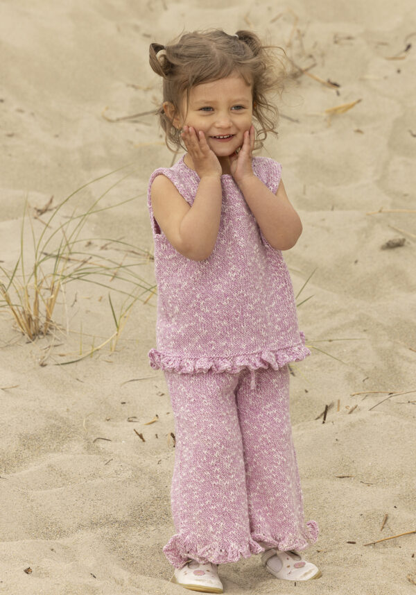 SANDROSE TOPP OG BUKSE (LANG) 2614-1A