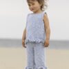 SANDROSE TOPP OG BUKSE (KORT) 2614-1B